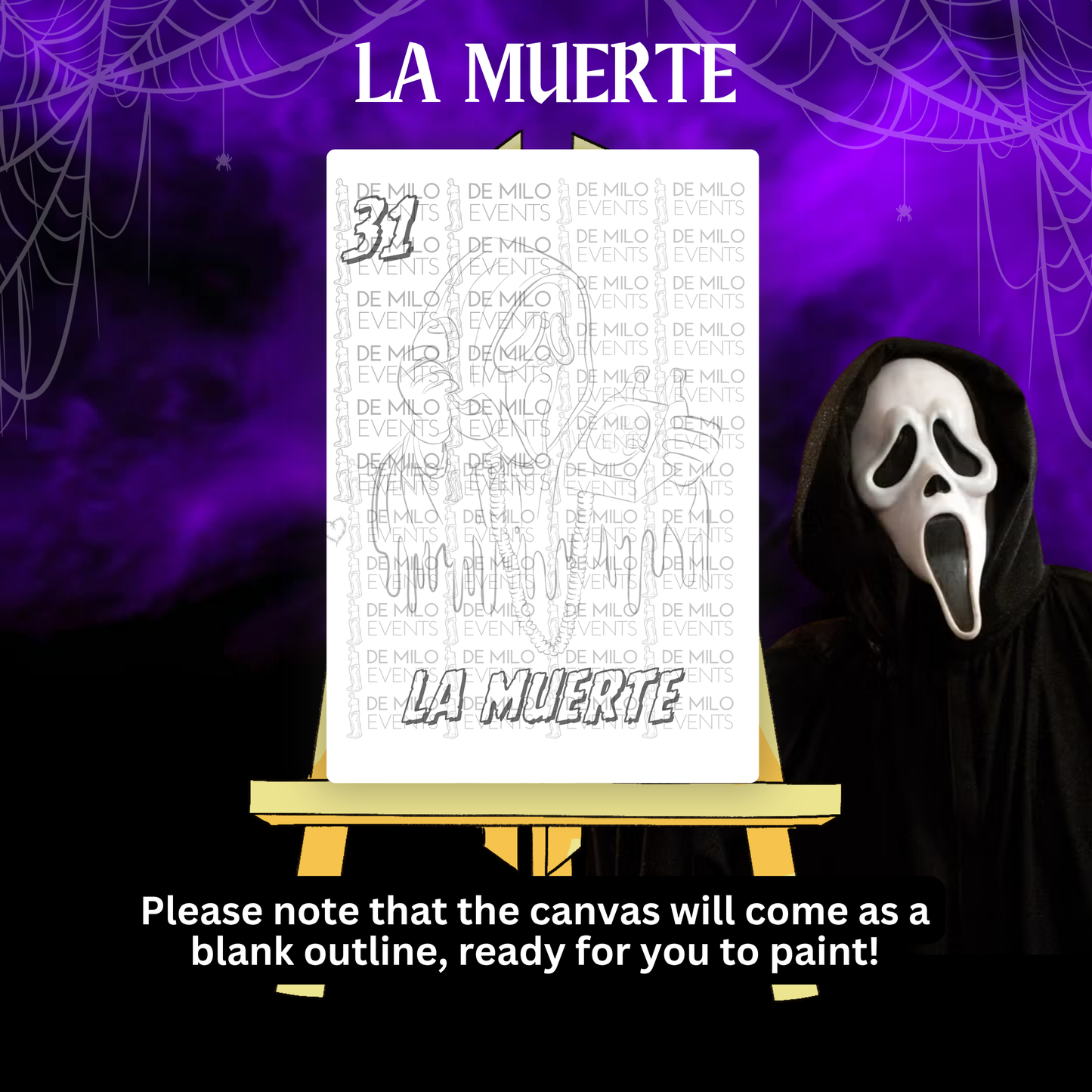 10/16/25 -Spooky Loteria Paint & Sip + Live Music @ El Pescador Bar & Grill (Carson)(All Ages Welcome)