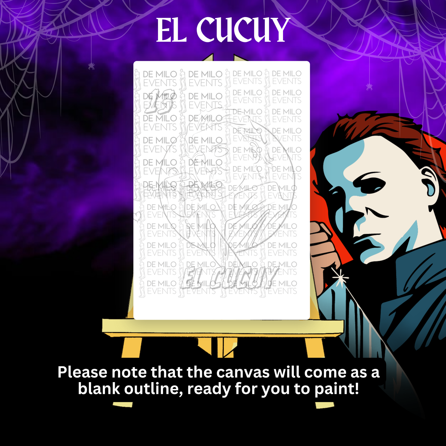 10/16/25 -Spooky Loteria Paint & Sip + Live Music @ El Pescador Bar & Grill (Carson)(All Ages Welcome)