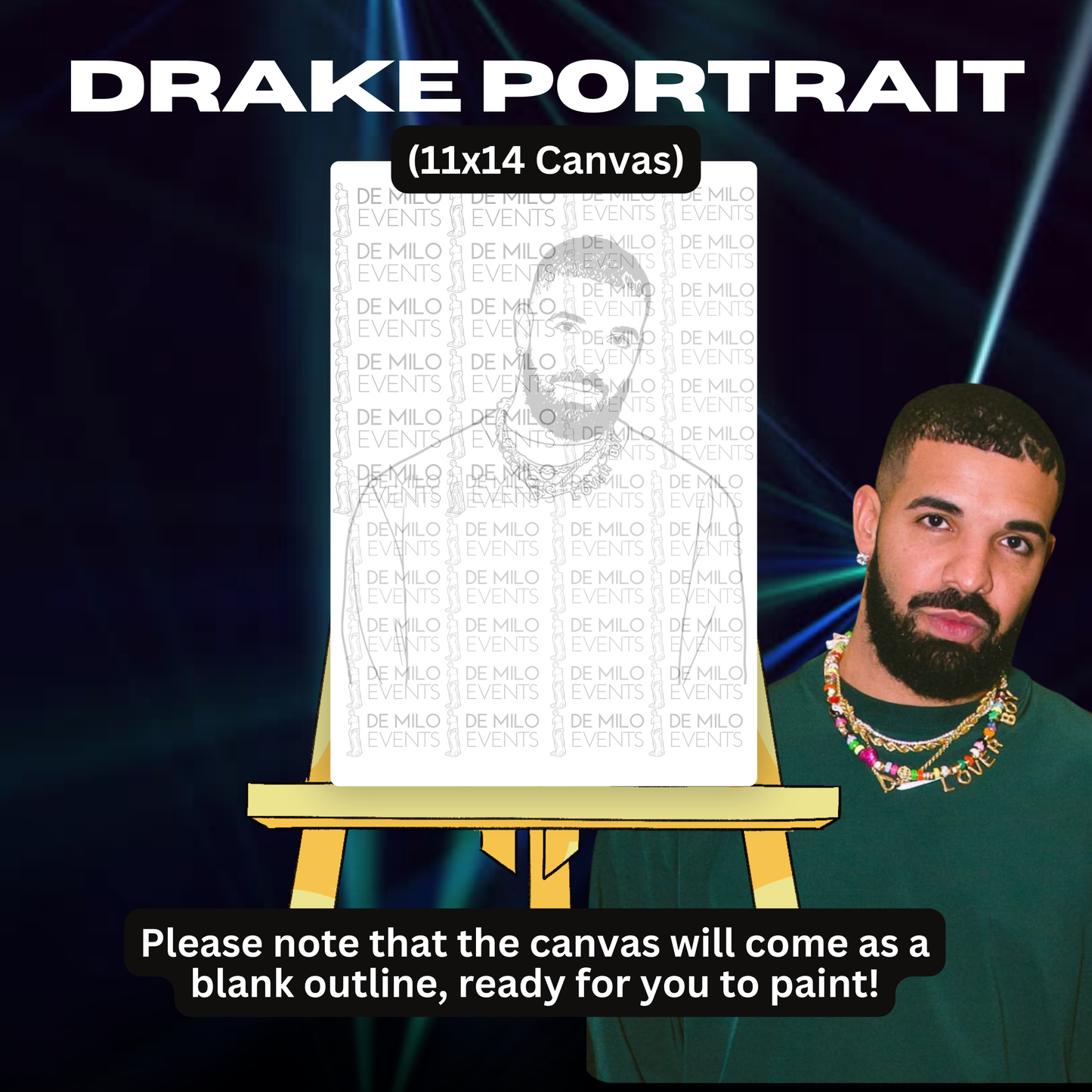 10/23/25 - October's Very Own - Drake Paint & Sip Sing-Along @ Downtown Experiment (Riverside)(21+ Only)