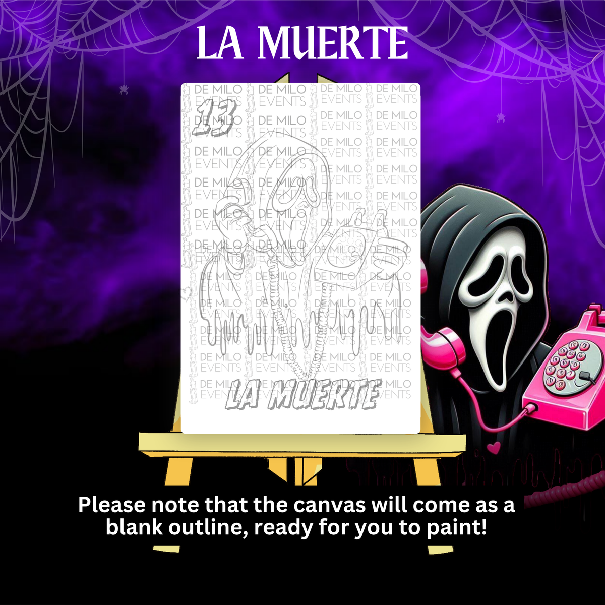 10/15/26 - SPOOKY LOTERIA PAINT & SIP + LIVE ROCK EN ESPAÑOL @ EL PESCADOR BAR & GRILL (CARSON)(18+)