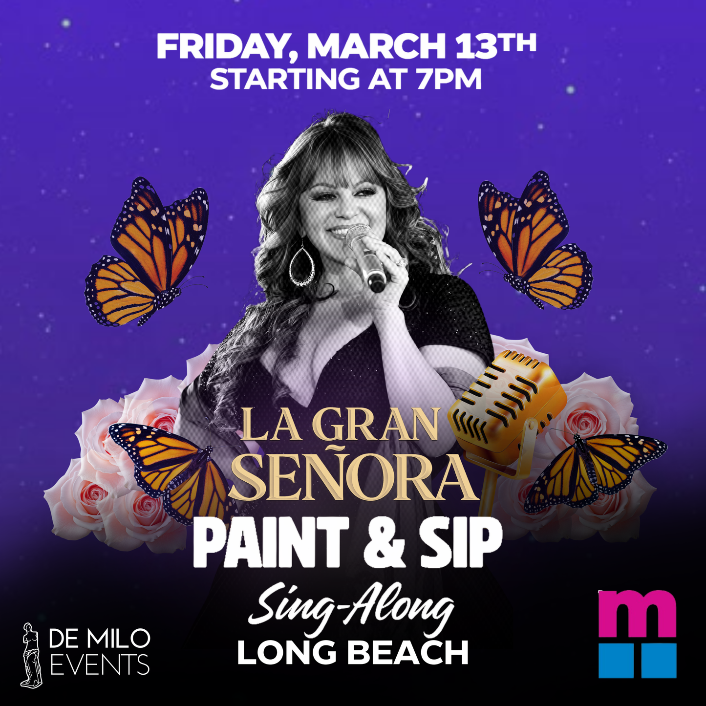 03/13/26 - LA GRAN SEÑORA PAINT & SIP SING-ALONG @ MOLAA (Long Beach)(18+)