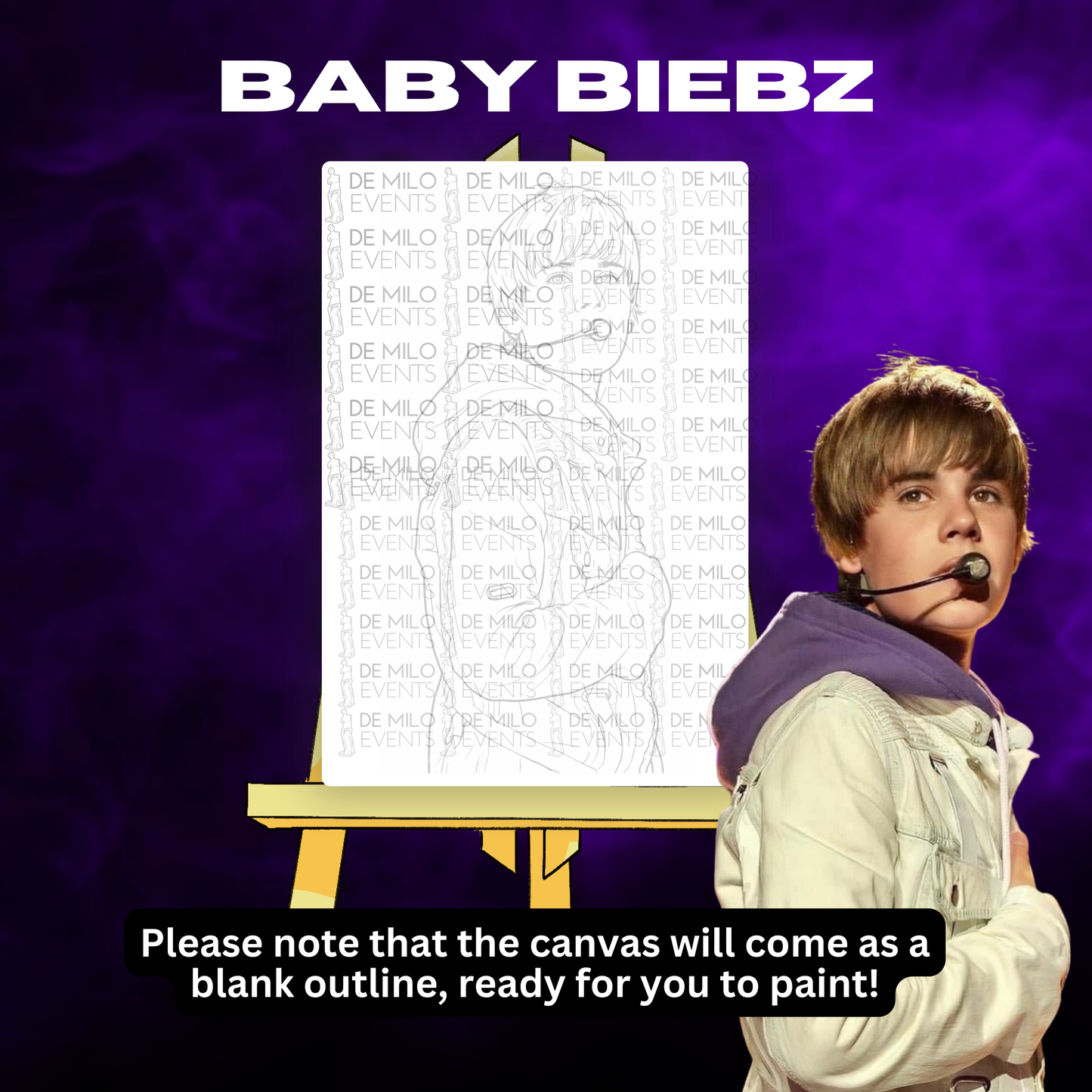 03/26/26 - BIEBER FEVER PAINT & SIP SING-ALONG @ DOWNTOWN EXPERIMENT(RIVERSIDE)(21+)