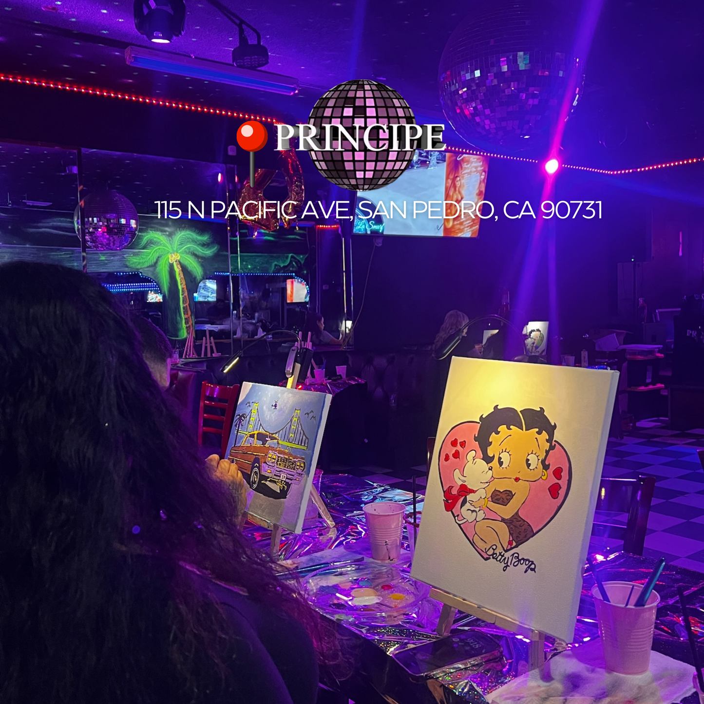 08/09/25 - Lowriders & Oldies Paint & Sip @ Principe Nightclub (San Pedro)(21+ Only)