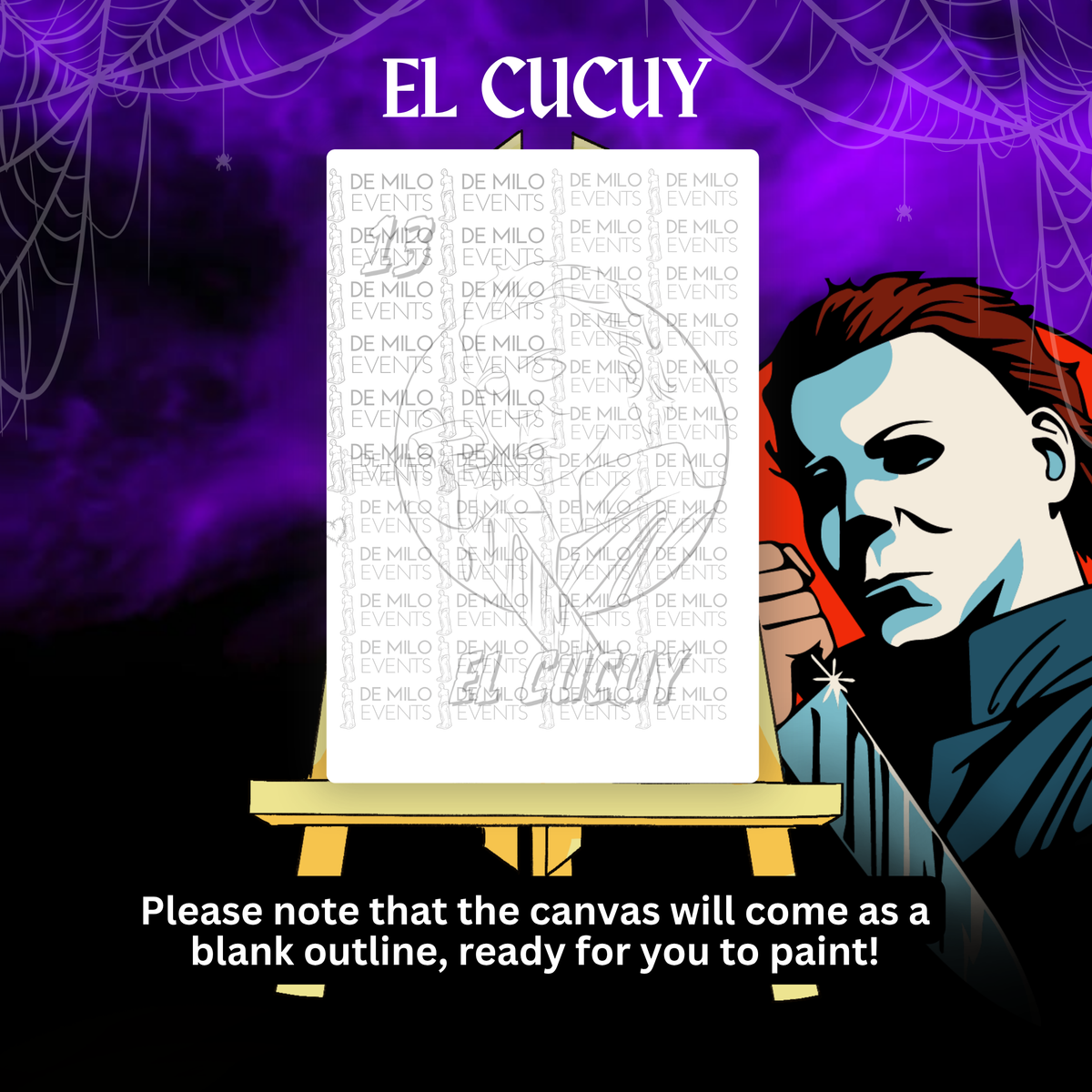 10/15/26 - SPOOKY LOTERIA PAINT & SIP + LIVE ROCK EN ESPAÑOL @ EL PESCADOR BAR & GRILL (CARSON)(18+)