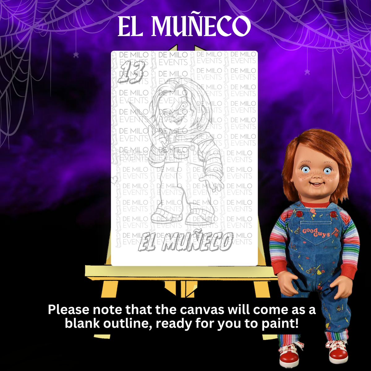 10/15/26 - SPOOKY LOTERIA PAINT & SIP + LIVE ROCK EN ESPAÑOL @ EL PESCADOR BAR & GRILL (CARSON)(18+)