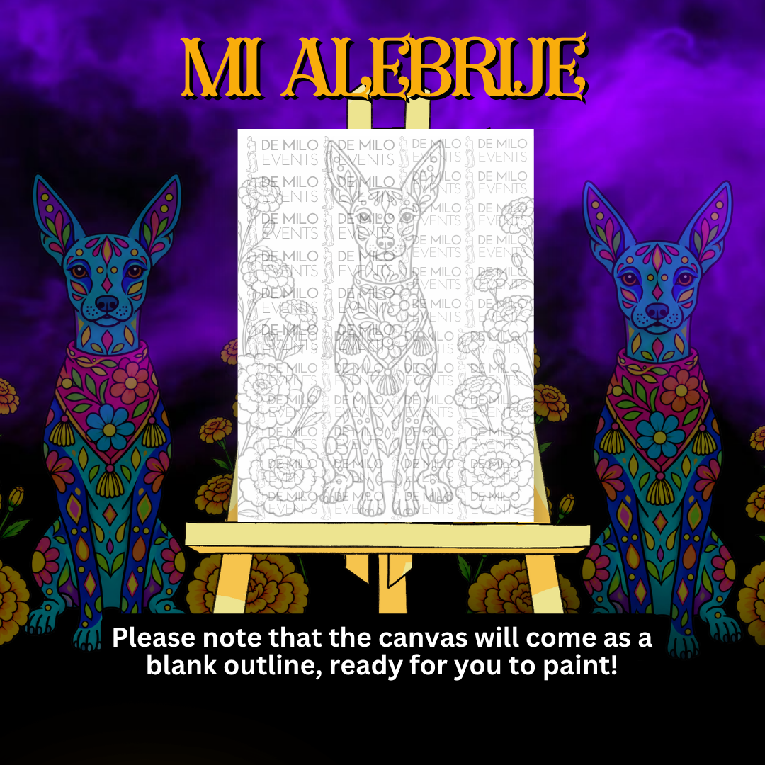 10/16/26 - DIA DE LOS MUERTOS PAINT & SIP + LIVE DANZA AZTECA @ MOLAA (LONG BEACH)(18+)
