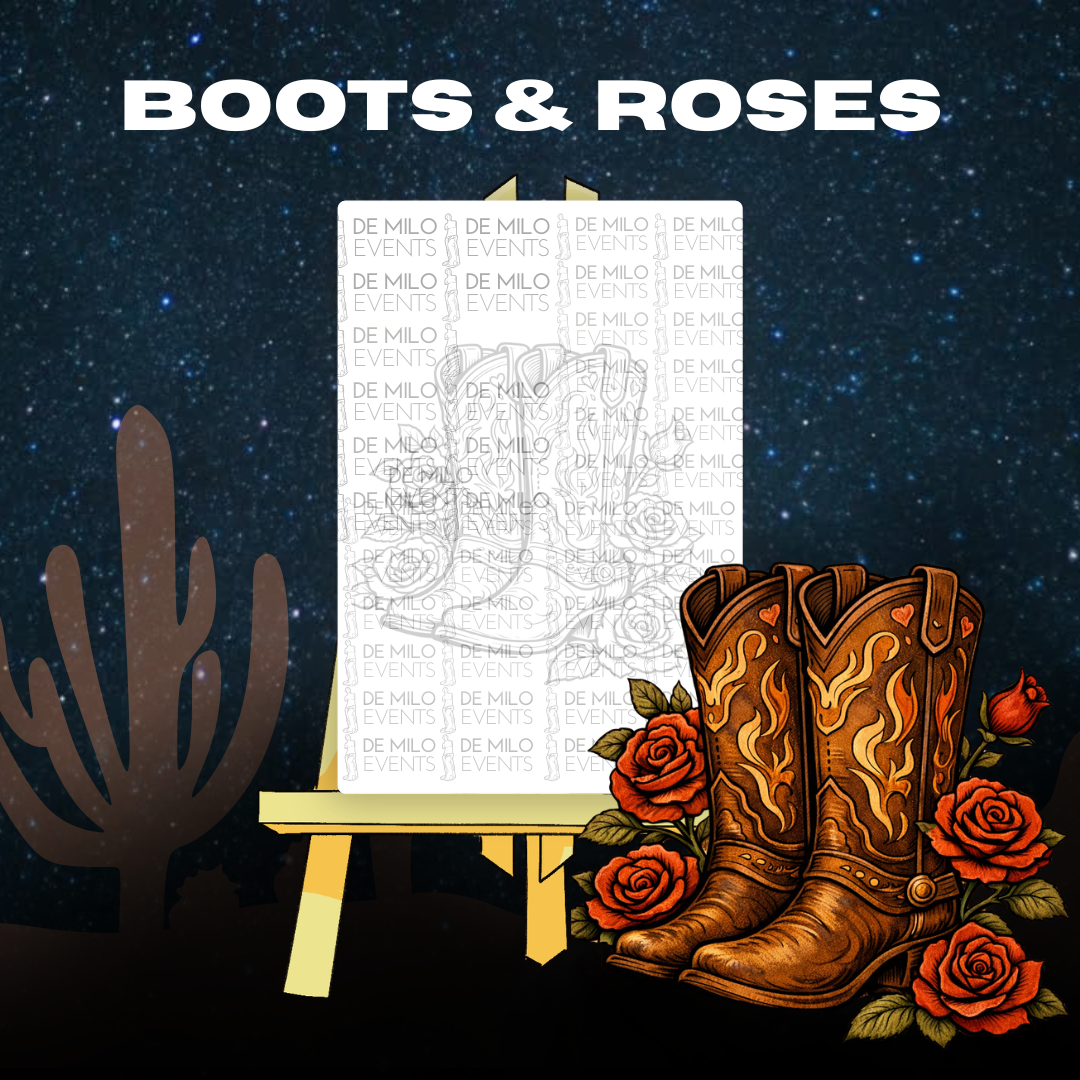 09/10/26 - Country Night Paint & Sip @ Rodeo 72 Public Market (Whittier)(All Ages Welcome)