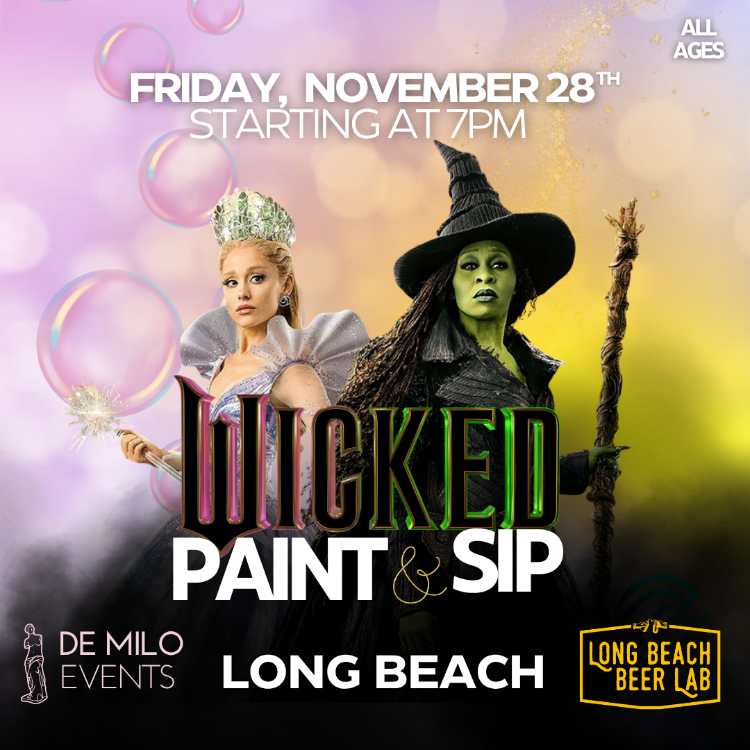 11/28/25 - Wicked Sing-Along Paint & Sip @ Long Beach Beer Lab (Long Beach) (All Ages Welcome)