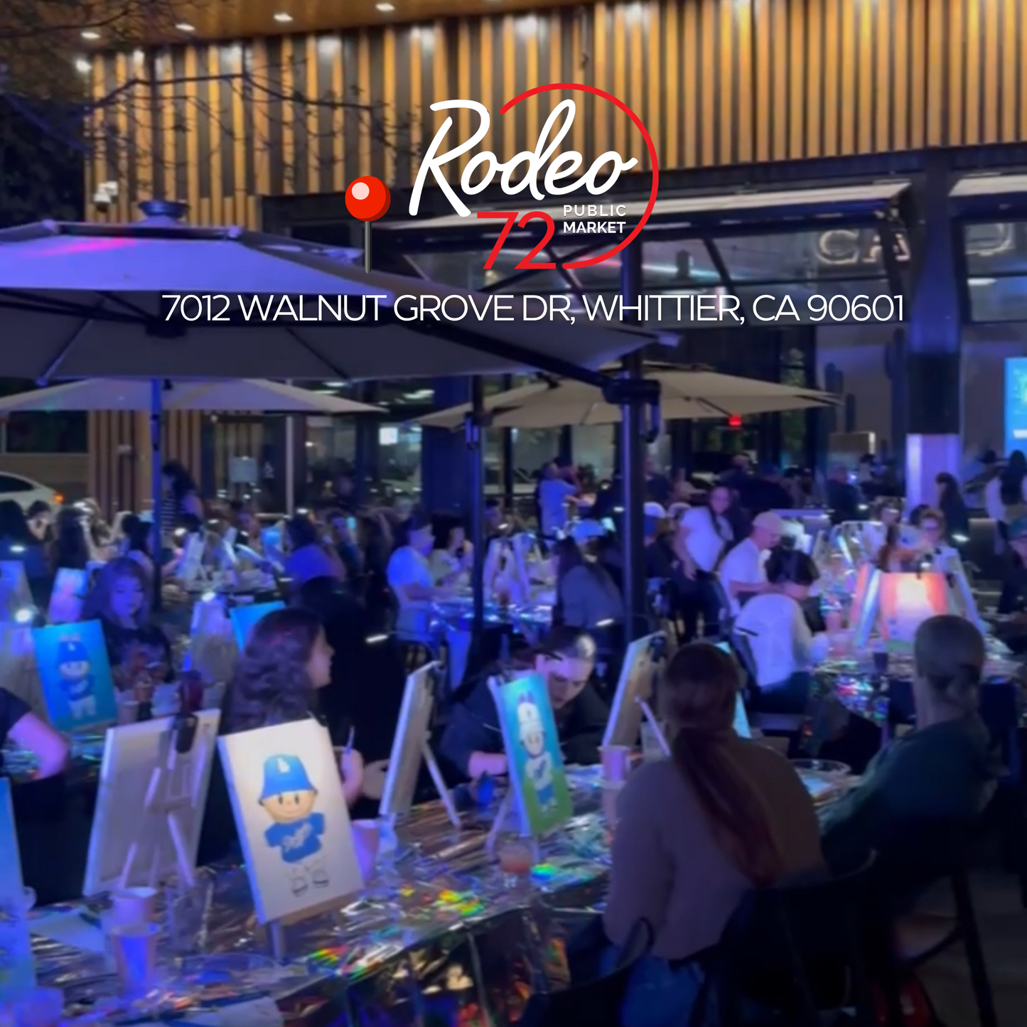 07/16/26 - MICHAEL JACKSON PAINT & SIP SING-ALONG @ RODEO 72 PUBLIC MARKET (WHITTIER)(ALL AGES WELCOME)
